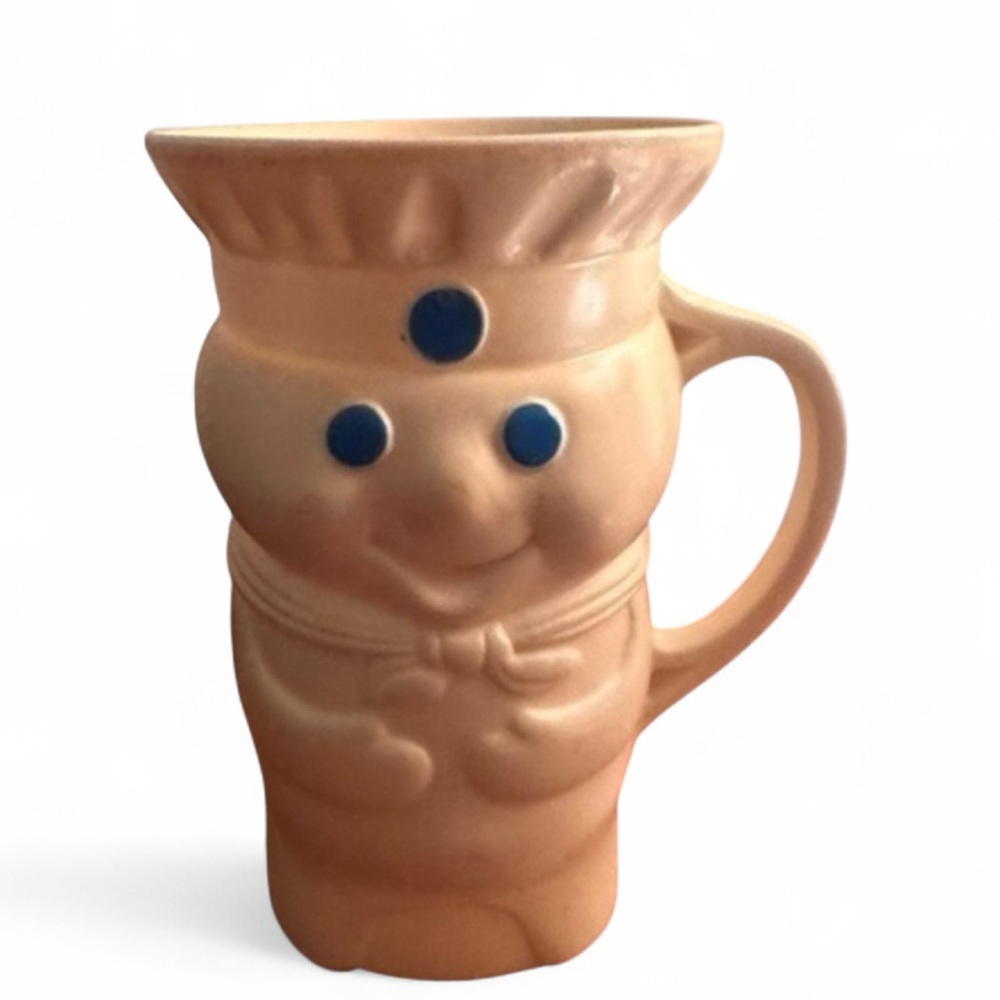 Pillsbury Doughboy Vintage 1979 Plastic Cup EUC